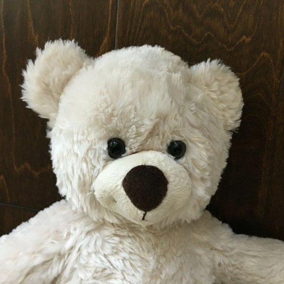 Build A Bear Workshop Bear Ivory Soft Toy Stuffed Animal Plush 15'' - Picture 3 of 8